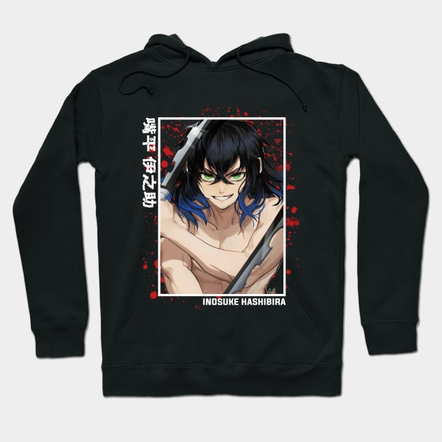 Inosuke Hashibira - Demon Slayer Hoodie by Otaku Emporium